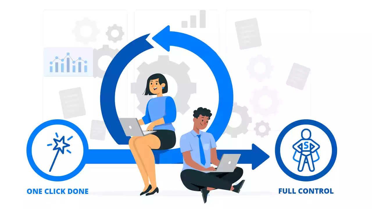 HERON - software SLAM automatico o con controllo dei parametri