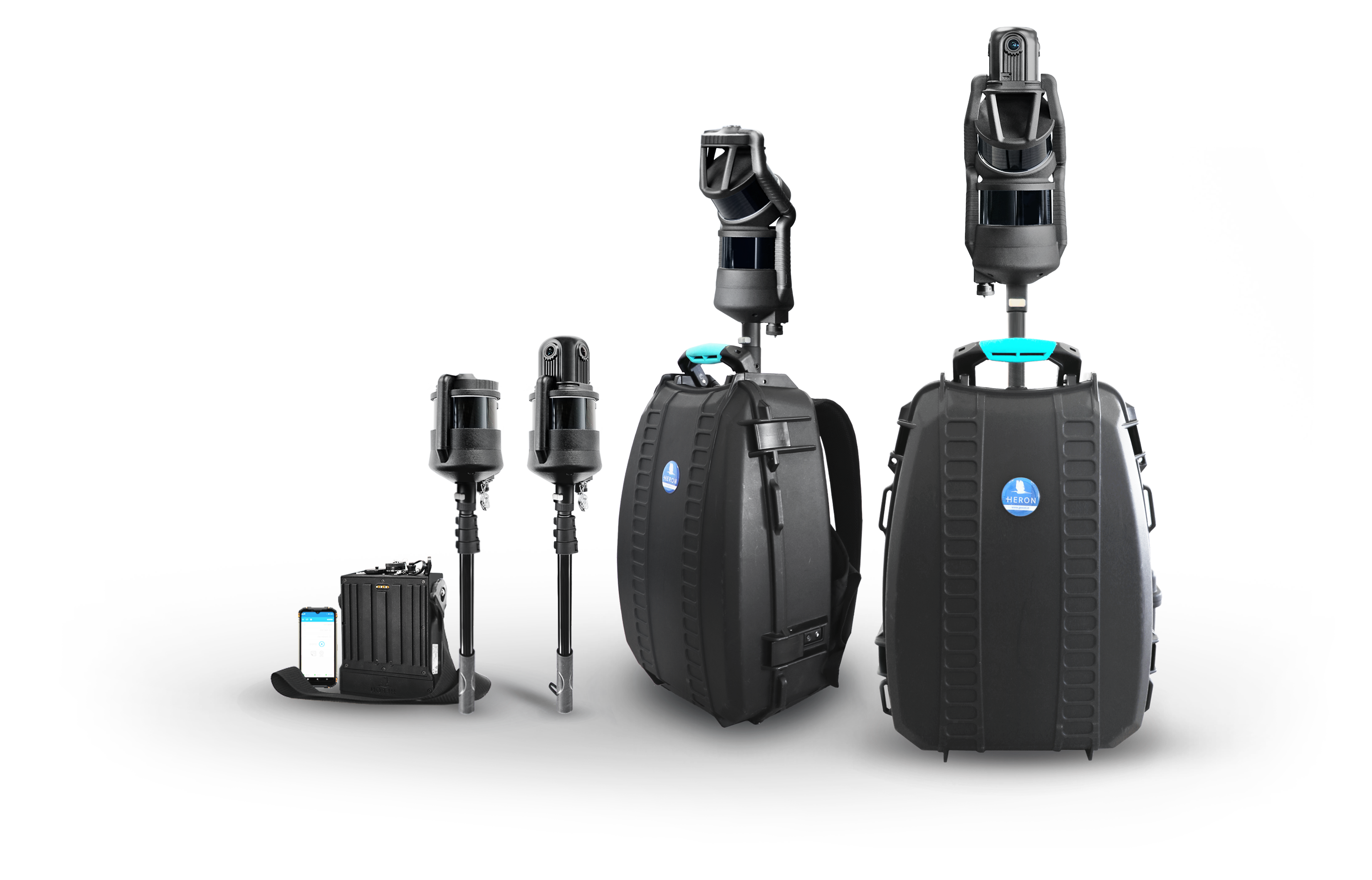 HERON - portable 3D mapping systems