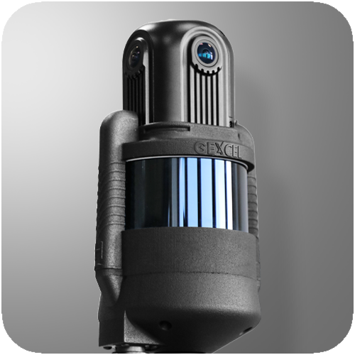 HERON LITE Color - 32channels lidar sensor capture head with 8K pano camera