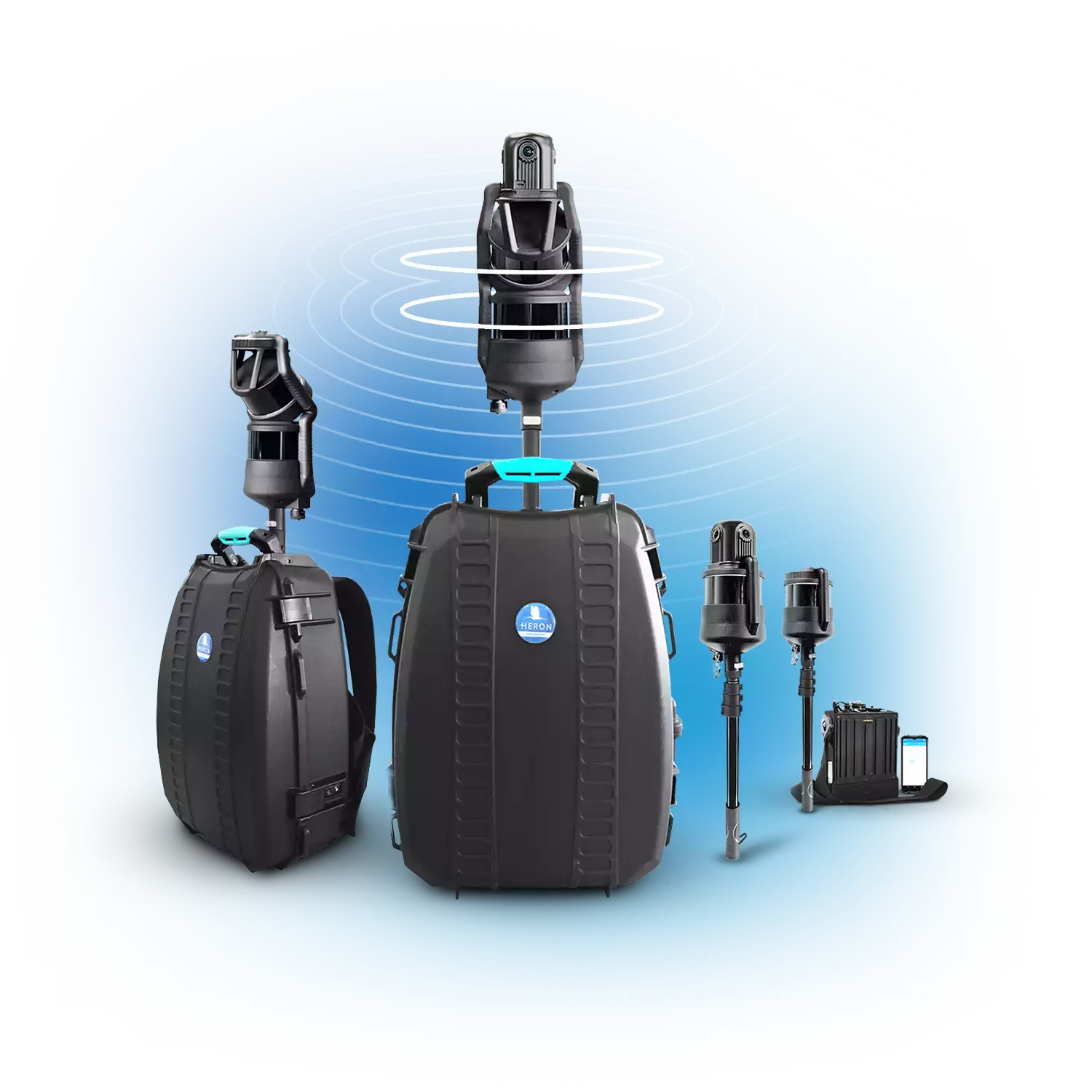 HERON - Portable 3D mapping systems